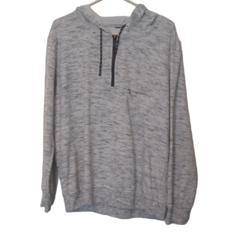 -- Men's Gray Hoodie Size XLarge Casual